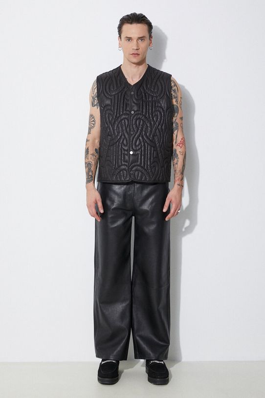 Filling Pieces vest 72416961861 black SS24