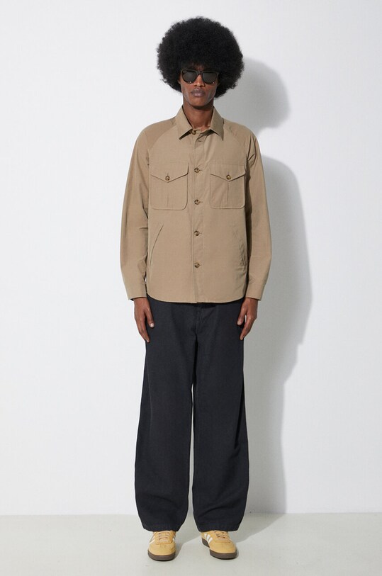 Куртка Baracuta Shirt Jacket Br Cloth BRCPS1044 бежевый SS24