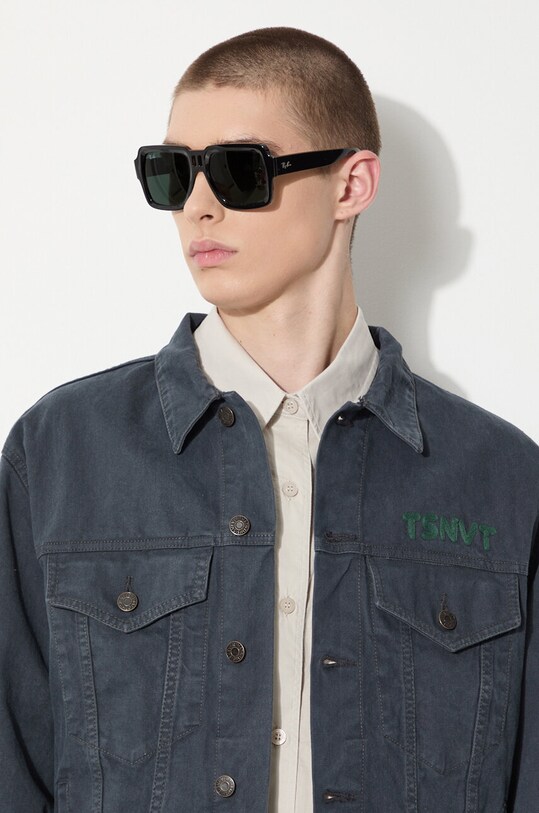 Джинсовая куртка thisisneverthat Trucker TN241WOWLS06 тёмно-синий