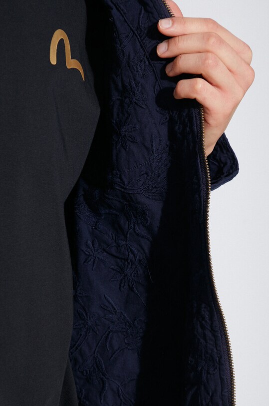 Памучно яке Corridor Floral Embroidered Zip Jacket JKT0019
