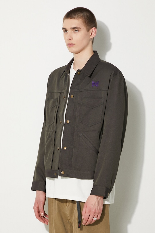 Needles jacket Penny Jean Jacket green OT186