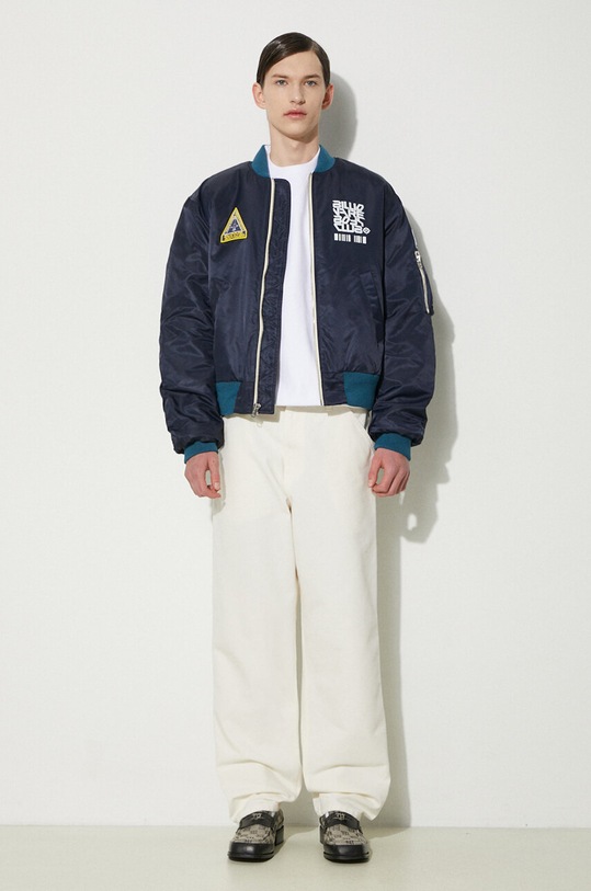 Billionaire Boys Club bomber jacket Outerbanks Bomber B24202 navy SS24