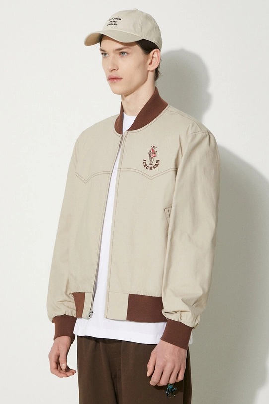 ICECREAM bomber jacket Western Bomber other beige IC24202