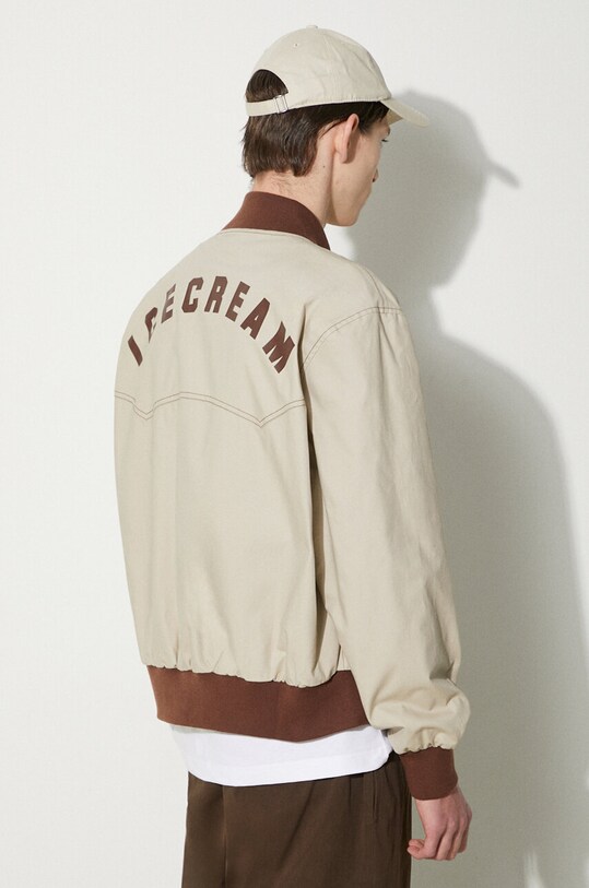 Clothing ICECREAM bomber jacket Western Bomber IC24202 beige