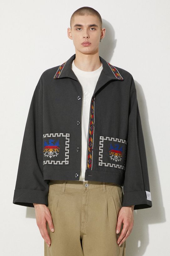 NEIGHBORHOOD jacket GT Embroidery Jacket without gray 241AQNH.JKM04