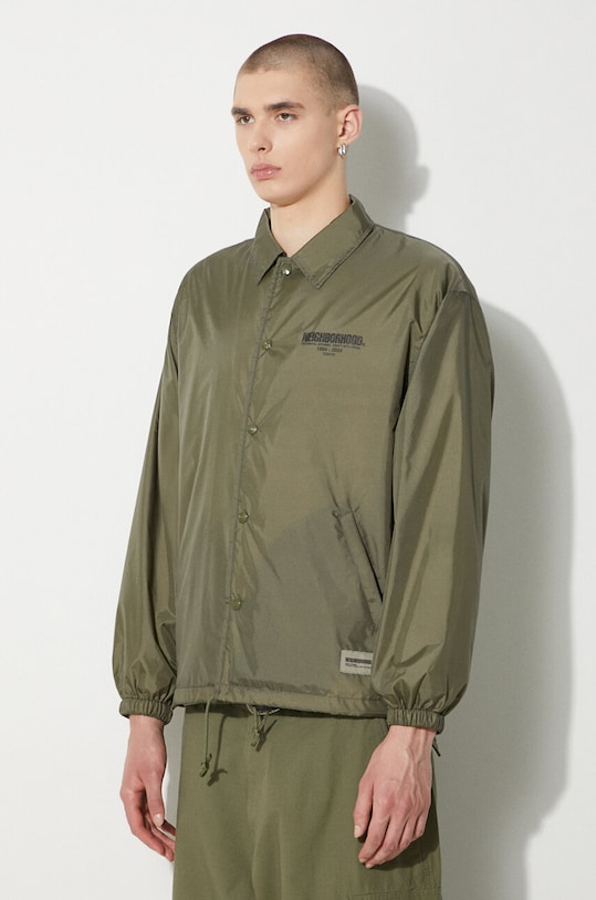 Куртка NEIGHBORHOOD Windbreaker Jacket зелений 241TSNH.JKM01