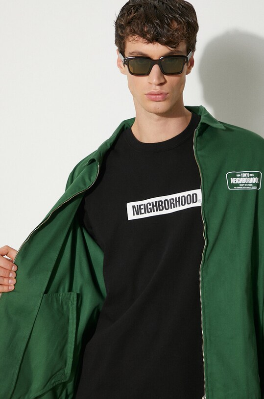 Bavlnená bunda NEIGHBORHOOD Zip Work Jacket 241TSNH.JKM02