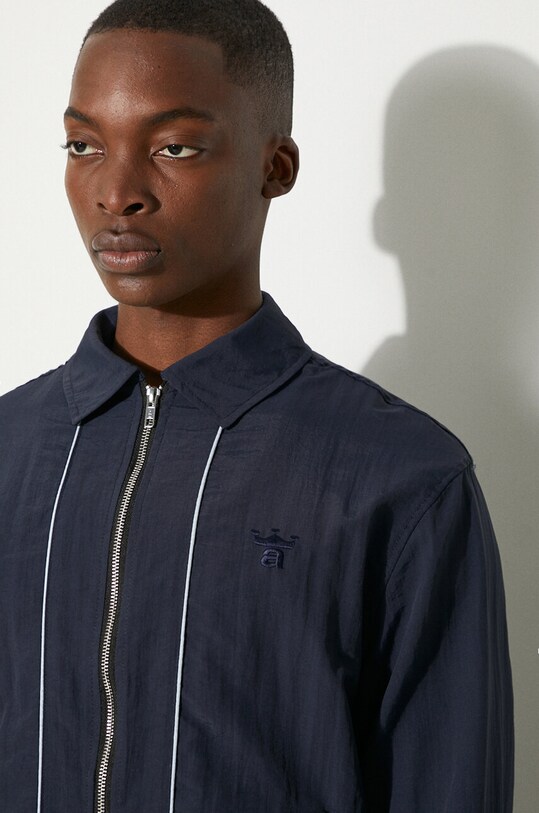 Куртка Awake NY Classic Logo Coaches Jacket SP24.OT002 тёмно-синий