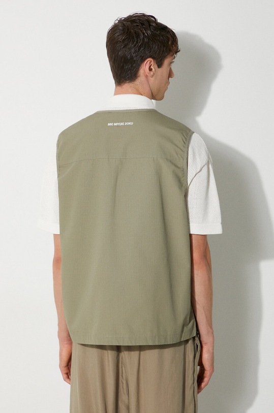 Odzież MKI MIYUKI ZOKU bezrękawnik bawełniany Ripstop Cargo Vest RIPSTOP.CARGO.VEST zielony
