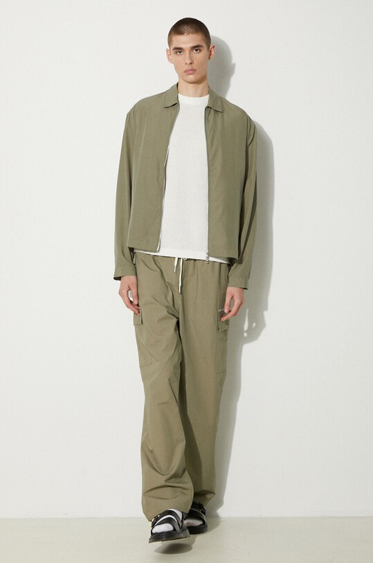 Куртка MKI MIYUKI ZOKU Tencel Rider Jacket TENCEL.RIDER.JACKET зелений SS24