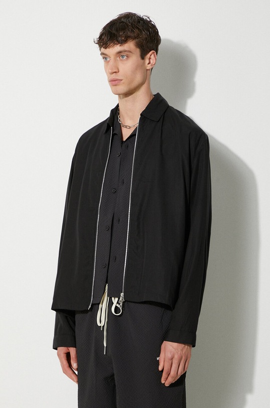 MKI MIYUKI ZOKU jacket Tencel Rider Jacket TENCEL.RIDER.JACKET black