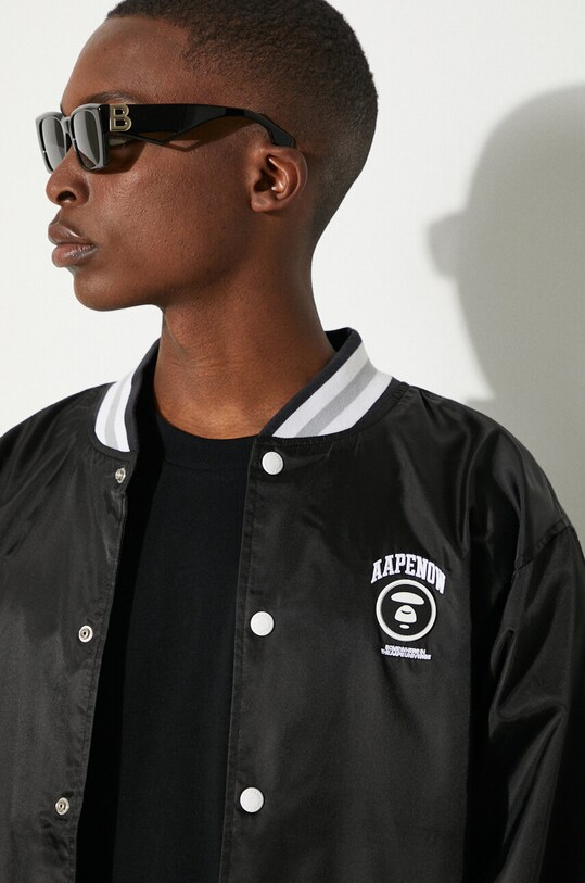 Bomber jakna AAPE AAPLJM7639XXM crna