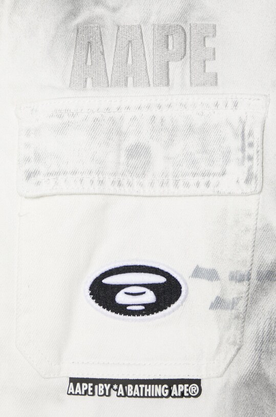 AAPE kurtka jeansowa AAPLJM7644XBM