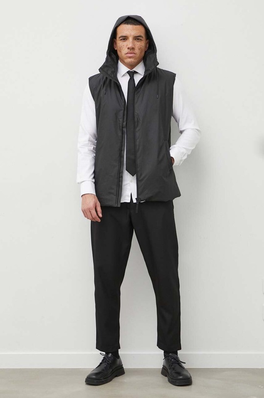 Rains bezrękawnik 15800 Vests czarny 15800.01