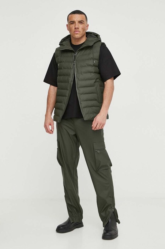 Безрукавка Rains 15840 Vests 15840.03 зелёный SS24