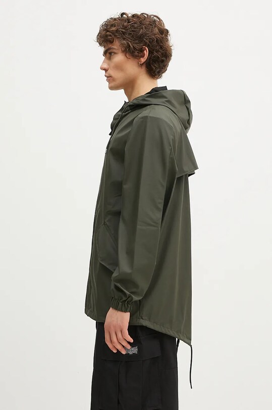 Яке Rains 18010 Jackets 18010.03 зелен SS24