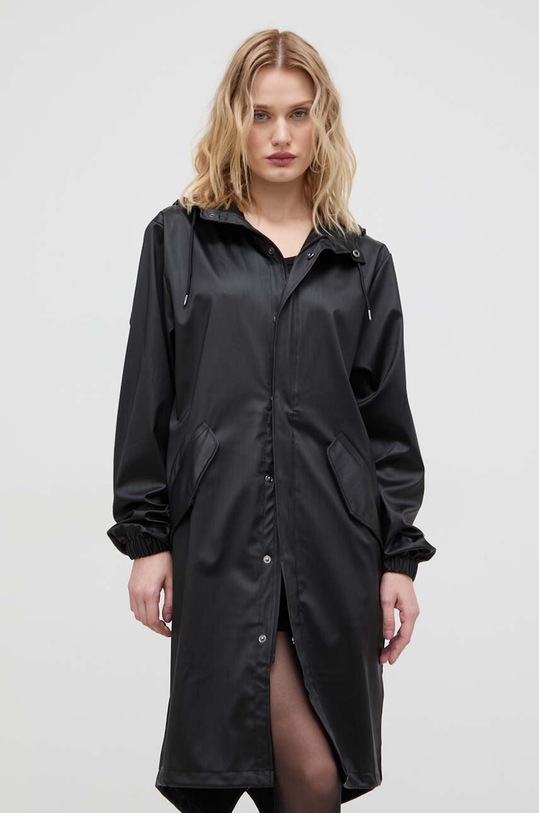 Ruházat Rains rövid kabát 18140 Jackets 18140.84 fekete