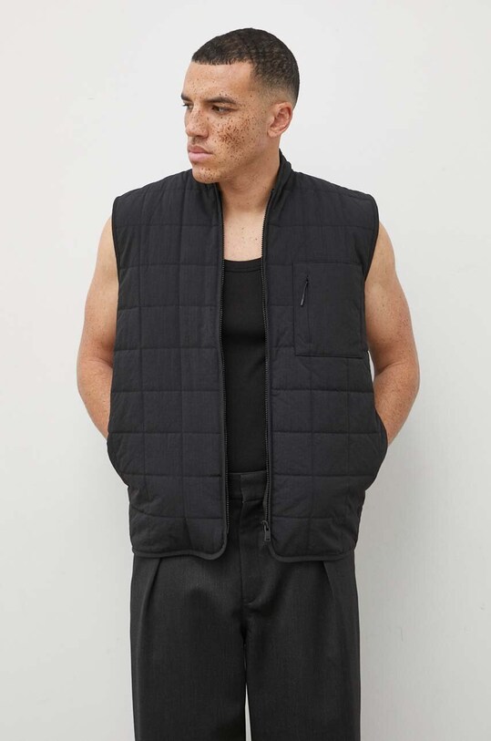 Rains ujjatlan 19410 Vests 19410.01 fekete SS24