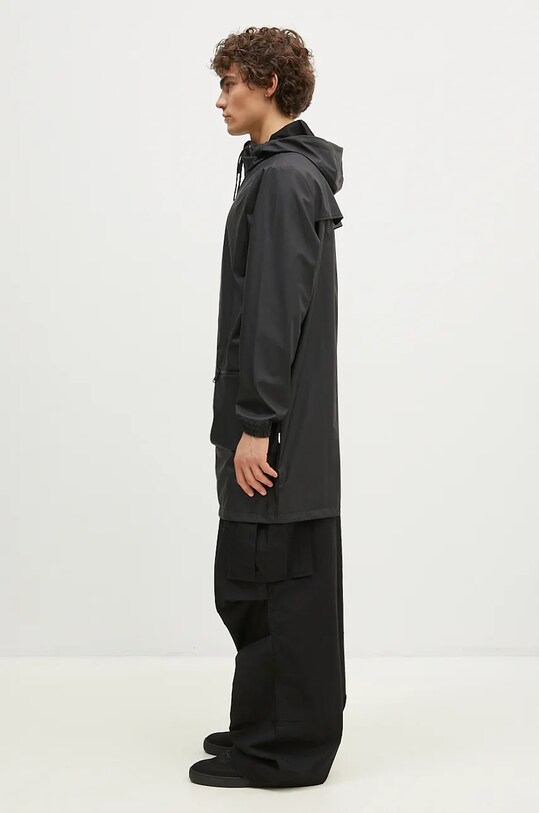 Яке Rains 19850 Jackets 19850.01 черен SS24