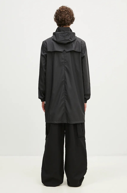 Odzież Rains kurtka 19850 Jackets 19850.01 czarny