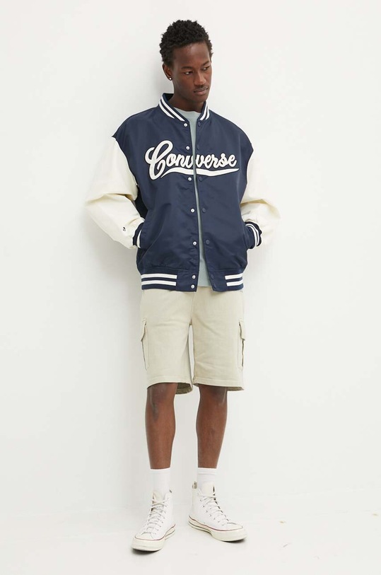 Μπουφάν bomber Converse σκούρο μπλε 10026912.A03