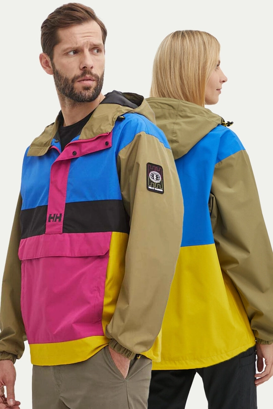 Helly Hansen kurtka przeciwdeszczowa pozostałe zielony 54087