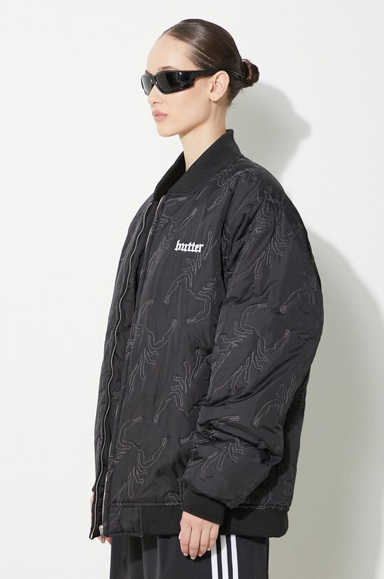 Butter Goods kurtka bomber Scorpion czarny BGQ1243401