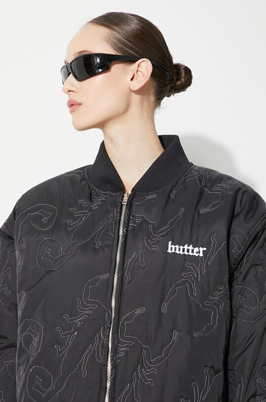 Butter Goods kurtka bomber Scorpion BGQ1243401 czarny