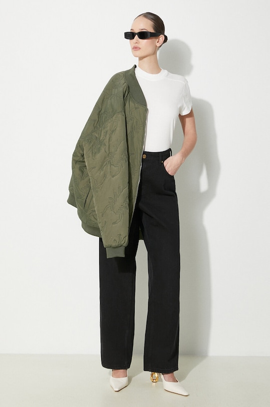 Odzież Butter Goods kurtka bomber Scorpion BGQ1243402 zielony