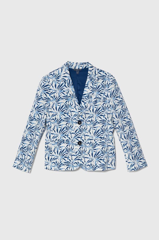 Dětské sako Guess látka modrá L4RN02.WFYJ0.PPYH