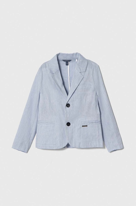 Παιδικό σακάκι Guess ύφασμα μπλε L4RN06.WFZ90.PPYH