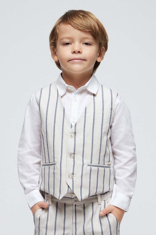 Dječji prsluk Mayoral tkanina mornarsko plava 3359.5B.Mini.PPYH