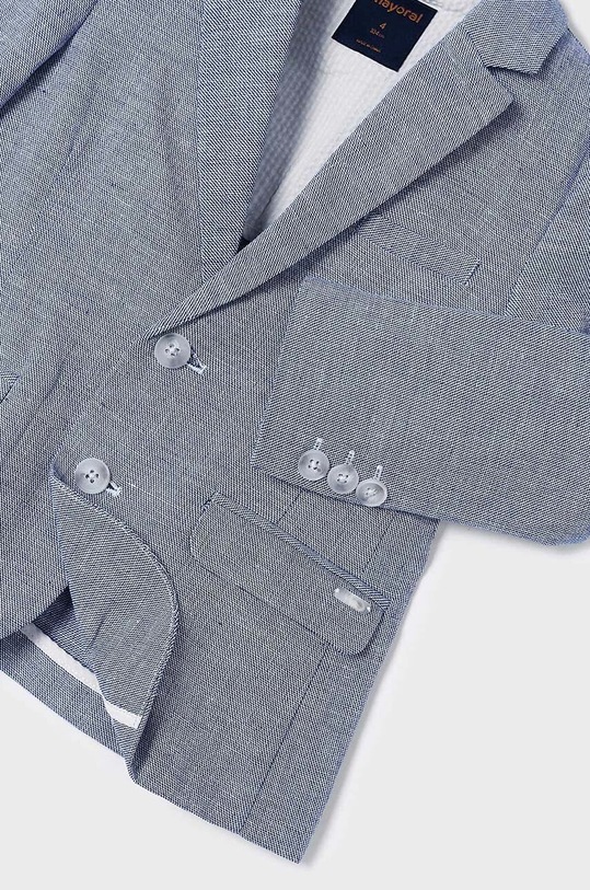 Mayoral marynarka z domieszką lnu dziecięca niebieski 3486.5B.Mini.PPYH