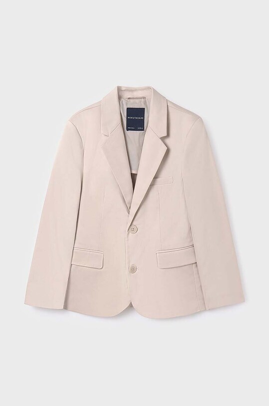 Mayoral marynarka dziecięca tkanina beżowy 6470.7B.Junior.PPYH