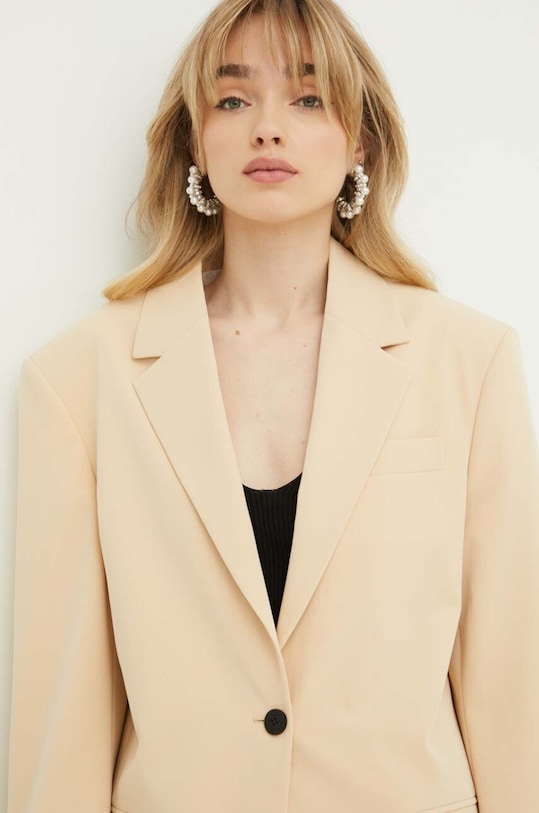 Сако HUGO 50508083 бежов