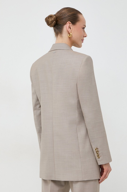 Oblečenie Vlnené sako BOSS 50505587 béžová
