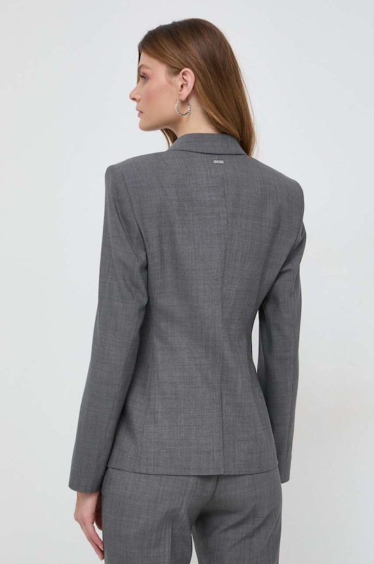 Ruházat BOSS gyapjú kabát 50506965 szürke