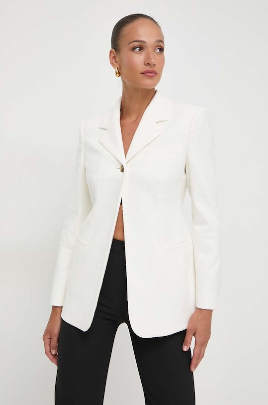 BOSS marynarka tkanina biały 50519588