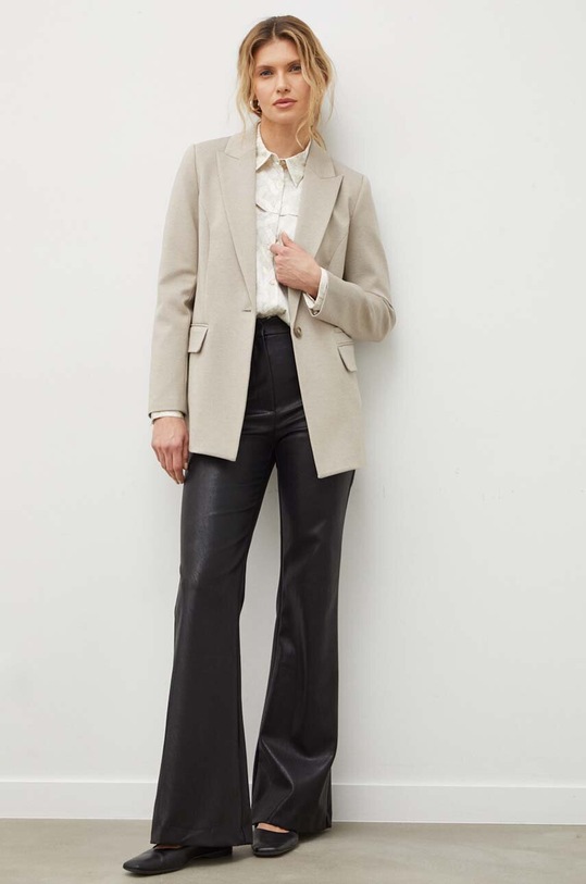 Bruuns Bazaar marynarka BBW3729 beżowy SS24