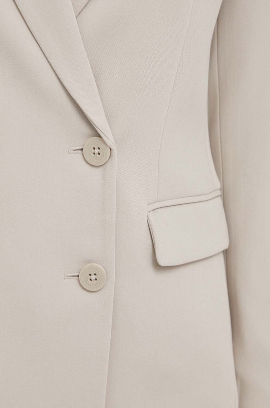 Dkny marynarka UK3JX187 beżowy