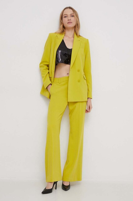 Сако Dkny UK3JX187 жълт SS24