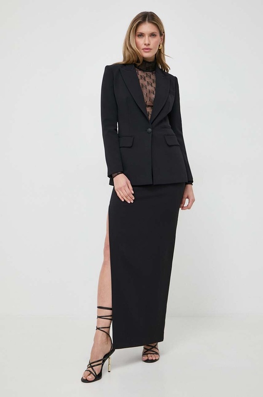 Elisabetta Franchi marynarka GI06941E2 czarny SS24