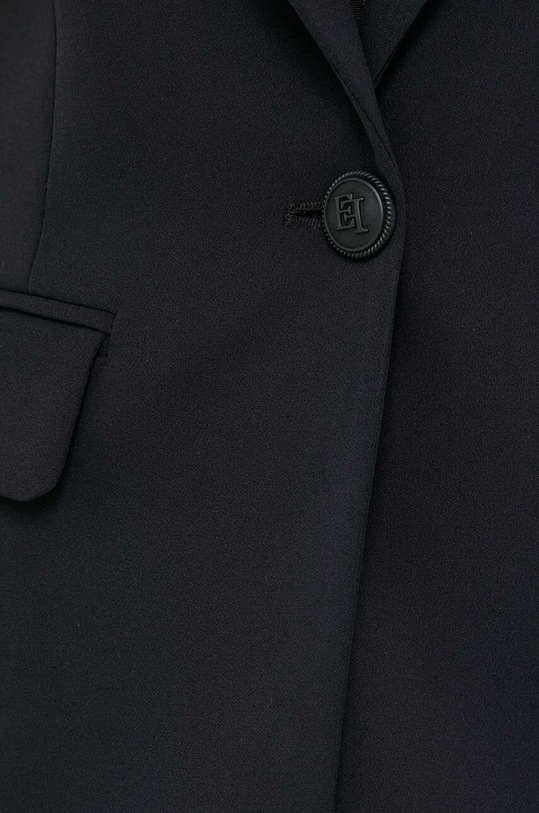 Elisabetta Franchi marynarka GI06941E2 czarny