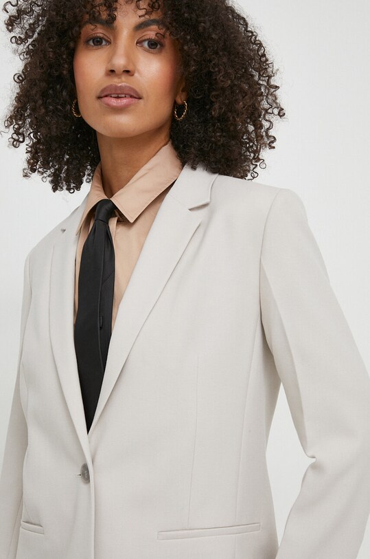 Calvin Klein marynarka szary K20K206477