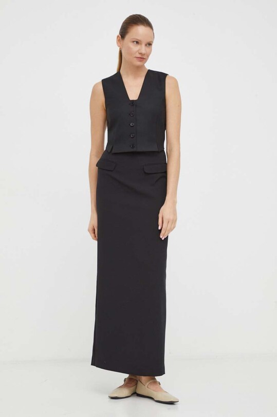 Безрукавка By Malene Birger Q71447031 чёрный SS24