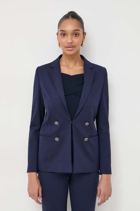 Sako Twinset látka námořnická modř 241TP2270