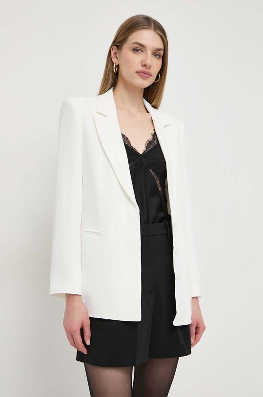 Patrizia Pepe marynarka tkanina beżowy 8S0477.A108