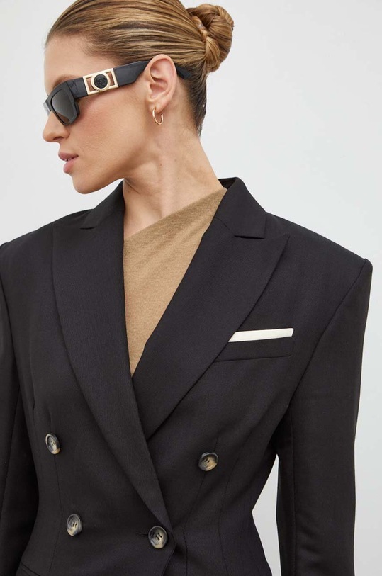 Day Birger et Mikkelsen marynarka wełniana czarny DAY65242840