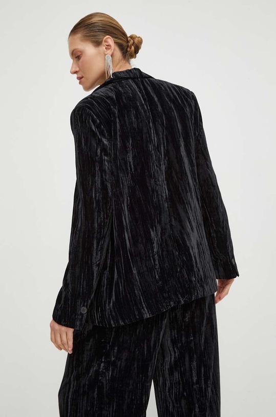 Odzież 2NDDAY marynarka 2ND Janet - Crinkled Velvet 2234115154 czarny