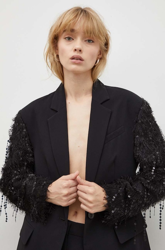 Day Birger et Mikkelsen marynarka tkanina czarny DAY65242898